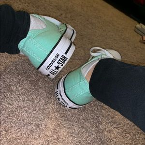 Light Blue Converse